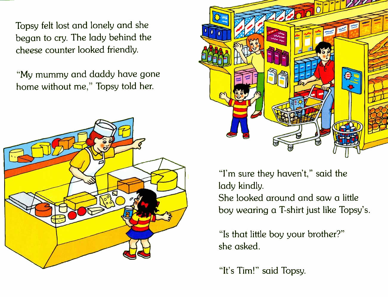 Ladybird - Topsy Tim Books - Little Shoppers (07),绘本,绘本故事,绘本阅读,故事书,童书,图画书,课外阅读